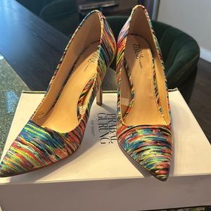 Size 9.5 Prabal Gurang for Target multi colored heels